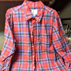 American eagle plaid dress shirt